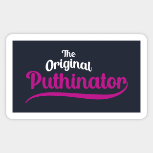 The Original Puthinator - Mr Puth Fans Magenta Sticker